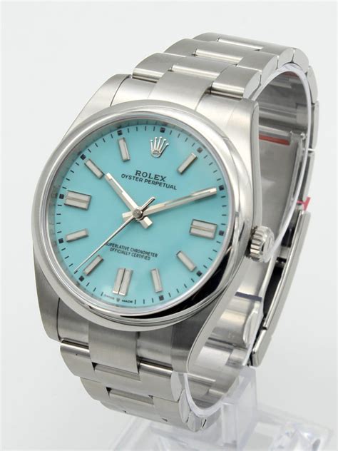 rolex tiffany fuori produzione|Rolex Discontinues the 41mm Oyster Perpetual in Turquoise, I .